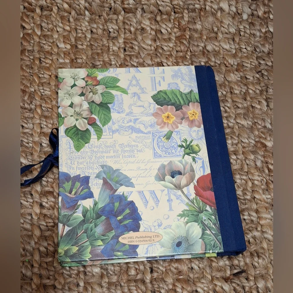 Deborah Michel 1995 Botanical Photo Album Book Retro Classic Vintage Style